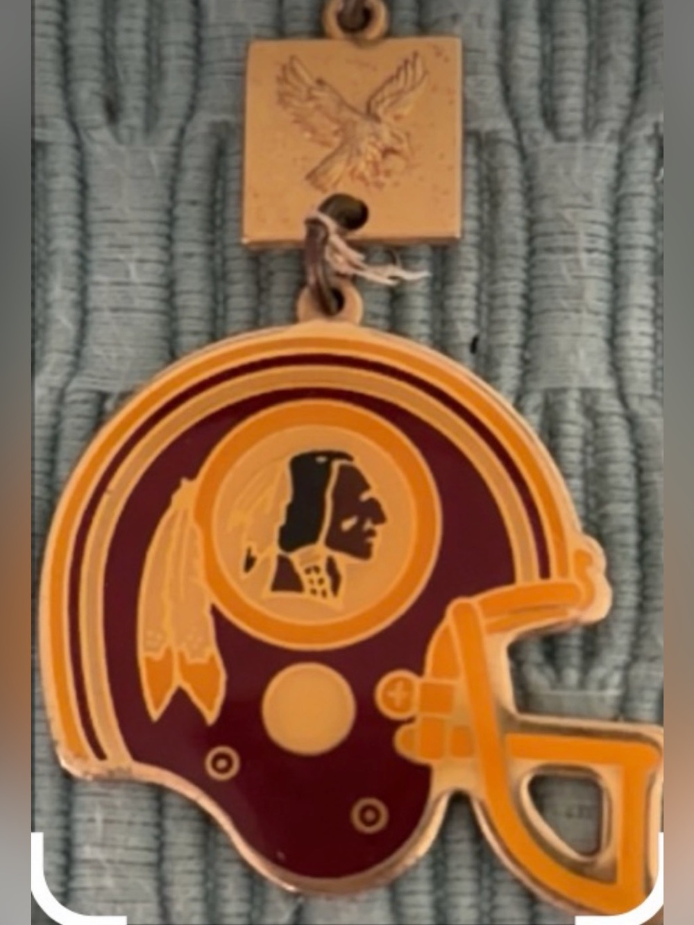 1980’s Washington Redskin Keychain & Lapel Pin Lot